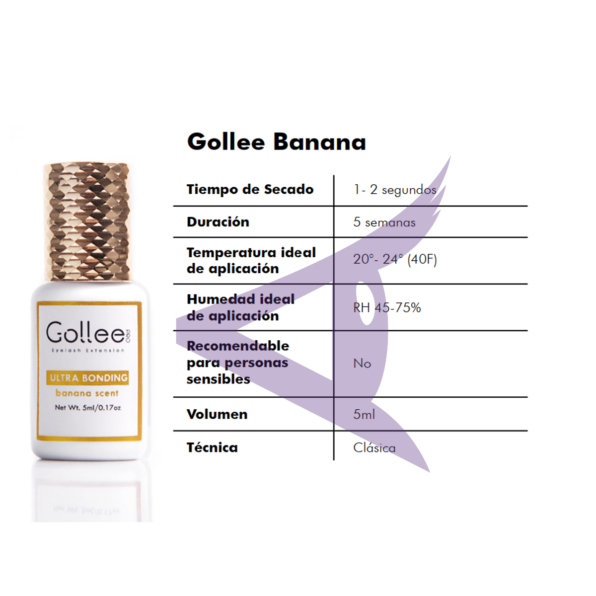 Adhesivo Gollee Banana Ultra Bonding